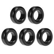 5Pcs 23.5 x 40.5 x 14.7mm Ferrite Ring Iron Powder Toroid Cores Black