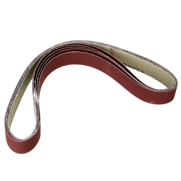 5Pcs 240# Grit Abrasive Sanding Belts Professional Sander Grinder Sanding Paper Belt Tool for Wood Metal Polishing Grinding