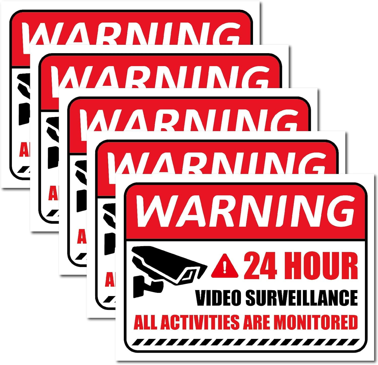 Hour Surveillance Stickers