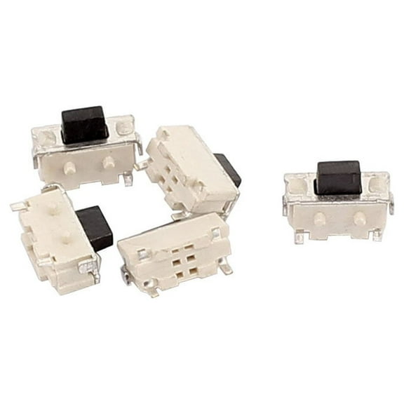 5Pcs 2mmx4mm Panel PCB Reset Momentary Tactile Tact Push Button Switch 2 Pin DIP