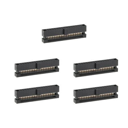 5Pcs 2x15Pin 1.27mm Pitch Double Rows Straight Connector IDC FC Ejector Header