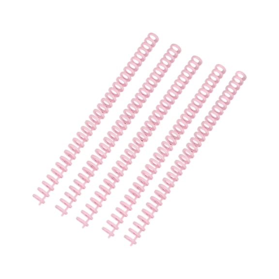 5Pcs 30 Rings Binder Spine Plastic Binding Comb 30 Hole 12mm Binding Coils