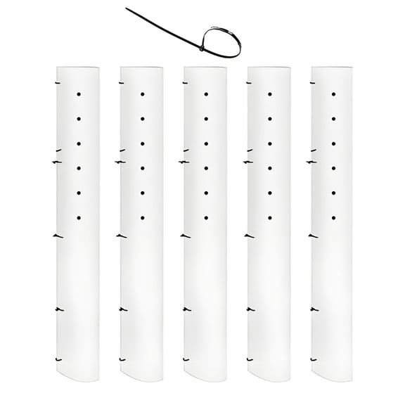 5Pcs 36/48/60inch Tree Seedling Sapling Grow Tube Standard Vented Seedling