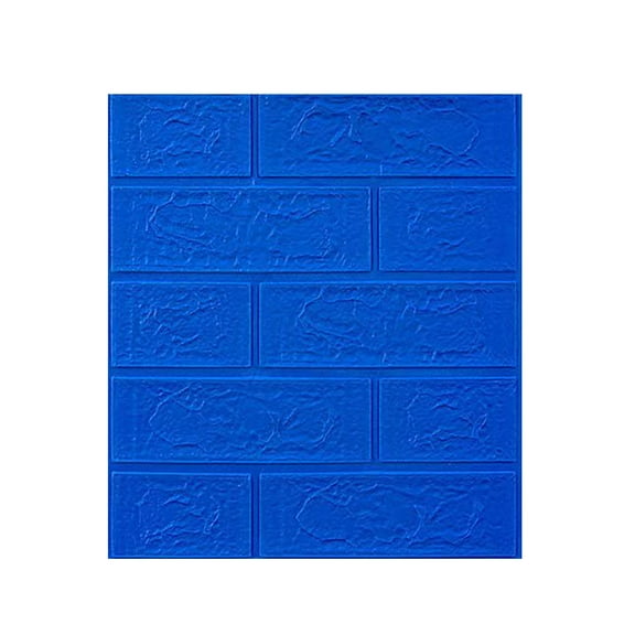 5Pcs 3D Brick Wall Panels Peel And Stick Self Adhesive High Quality Pe Foam Faux Brick Paneling For Bedroom Bathroom Kitchen Easy Diy Installation Waterproof Wipeable Soundproof