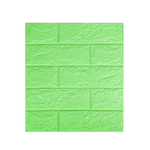 5Pcs 3D Brick Wall Panels Peel And Stick Self Adhesive Pe Foam Material, Safe Healthy & High Quality, Waterproof Soundproof Easy Installation, Perfect For Bedroom Bathroom Kitchen