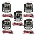 thumbnail image 1 of 5Pcs 3Pin for End Stop Limit Switch with Cables,3D Printer Limit Switchs,Mechanical Endstop Switch Module for 10,5 * Mini Limit Switches with 1M cable (Cable color random),black, 1 of 7