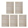 thumbnail image 1 of 5Pcs 3mm Alphabet Letters Numbers Chunky Glitter Epoxy Resin Decorative Stickers, 1 of 15