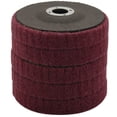 thumbnail image 1 of 5Pcs 4 Inch Nylon Fiber Flap Disc Polishing Grinding Wheel,Scouring Pad Buffing Wheel for Angle Grinder, 1 of 7