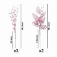 thumbnail image 1 of 5Pcs 40cm Artificial Flowers Berries Bouquet Christmas Tree Decor for Home Party Decor, 1 of 6
