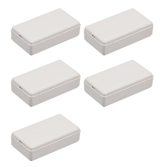 5Pcs 48 x 27 x 14mm Electronic Plastic DIY Junction Box Enclosure Case White