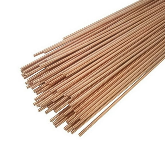 5Pcs 5/10Pcs 500Mm Length Phosphor Copper Welding Rod Electrode Welding Rod Brass Welding Wire Soldering Rod No Need Solder Powder 1.0Mm-5Pcs Smile Home
