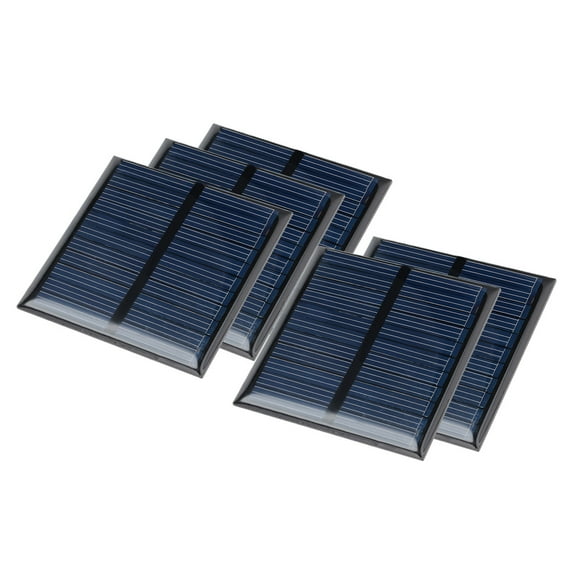 5Pcs 5.5V 60mA Poly Solar Cell Panel Module DIY for Phone Toys Charger