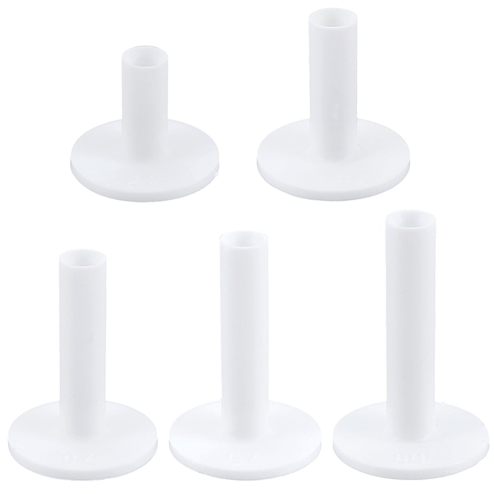 5Pcs 5 Styles Golf Rubber Tees Holder Driving Range Golf Tee Training ...