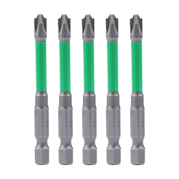5Pcs 65 110mm Special Slotted Screwdriver Bit For Electrician FPH2 Screwdriver For Socket Power