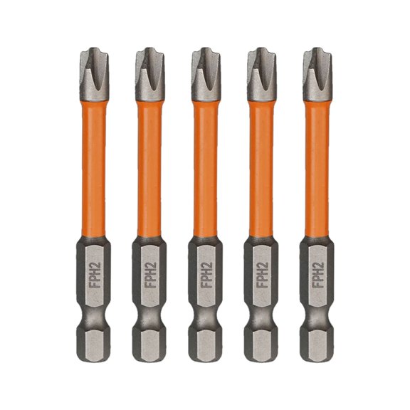 5Pcs 65Mm 110Mm Magnetic Special Slotted Cross Screwdriver Bit Alloy Steel Nutdrivers Fph2 Electrician Socket Switch Power Tools