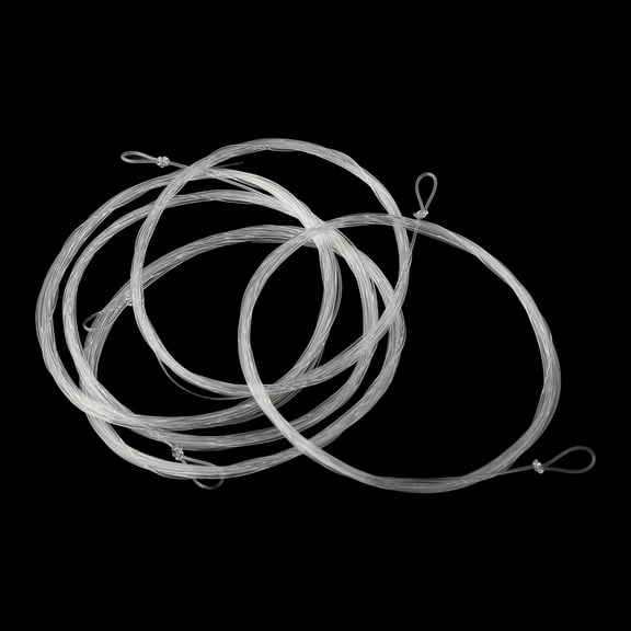 5Pcs 9Ft Fly Fishing Tapered/ Leader Nylon Fly Taper/ Line Leader Fishing Line With /Loop Multi Size Fishing Tool Accessories
