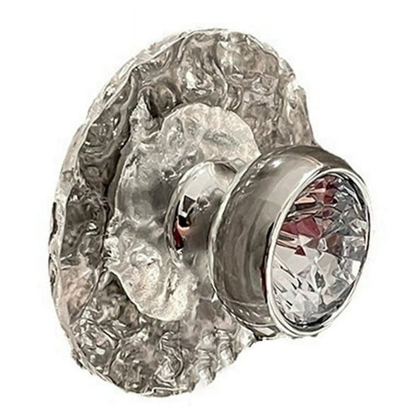 5Pcs Acrylic Bathroom Crystal Transparent Hook Wall Clothes Hanger Door Handle Towel Key Jewelry Storage Hook