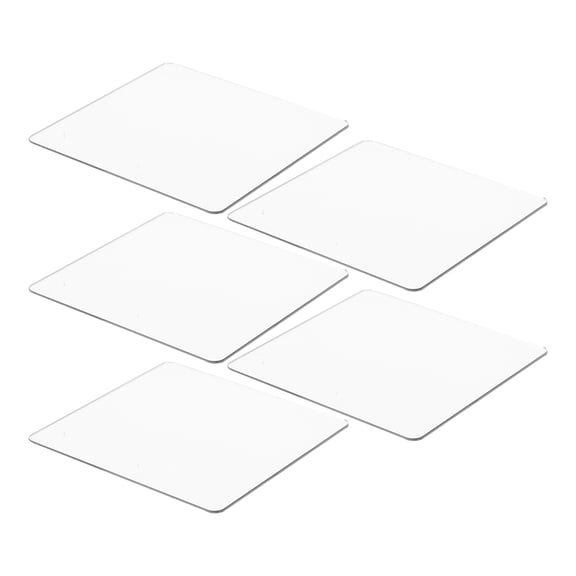 5Pcs Acrylic Mirror Tile Wall Sticker Square Acrylic Sticker Mirror Wall Sticker for Bathroom Living Room