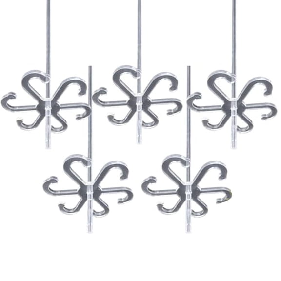 5Pcs Acrylic Plant Stem Supports Plant Support Shrub Holder Garden Support Ring