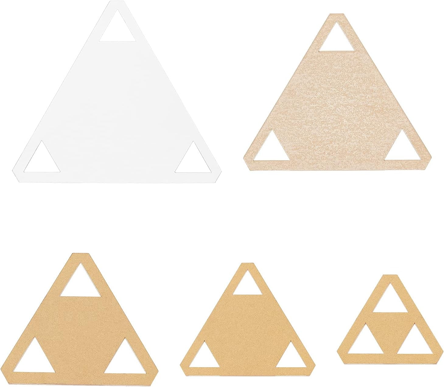 5Pcs Acrylic Quilting Templates Acrylic Stencil Template Durable