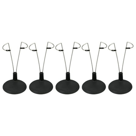5Pcs Adjustable Doll Stands Creative Plush Dolls Display Holder for 6 to 8 Inch Action Figures Dolls Organizing