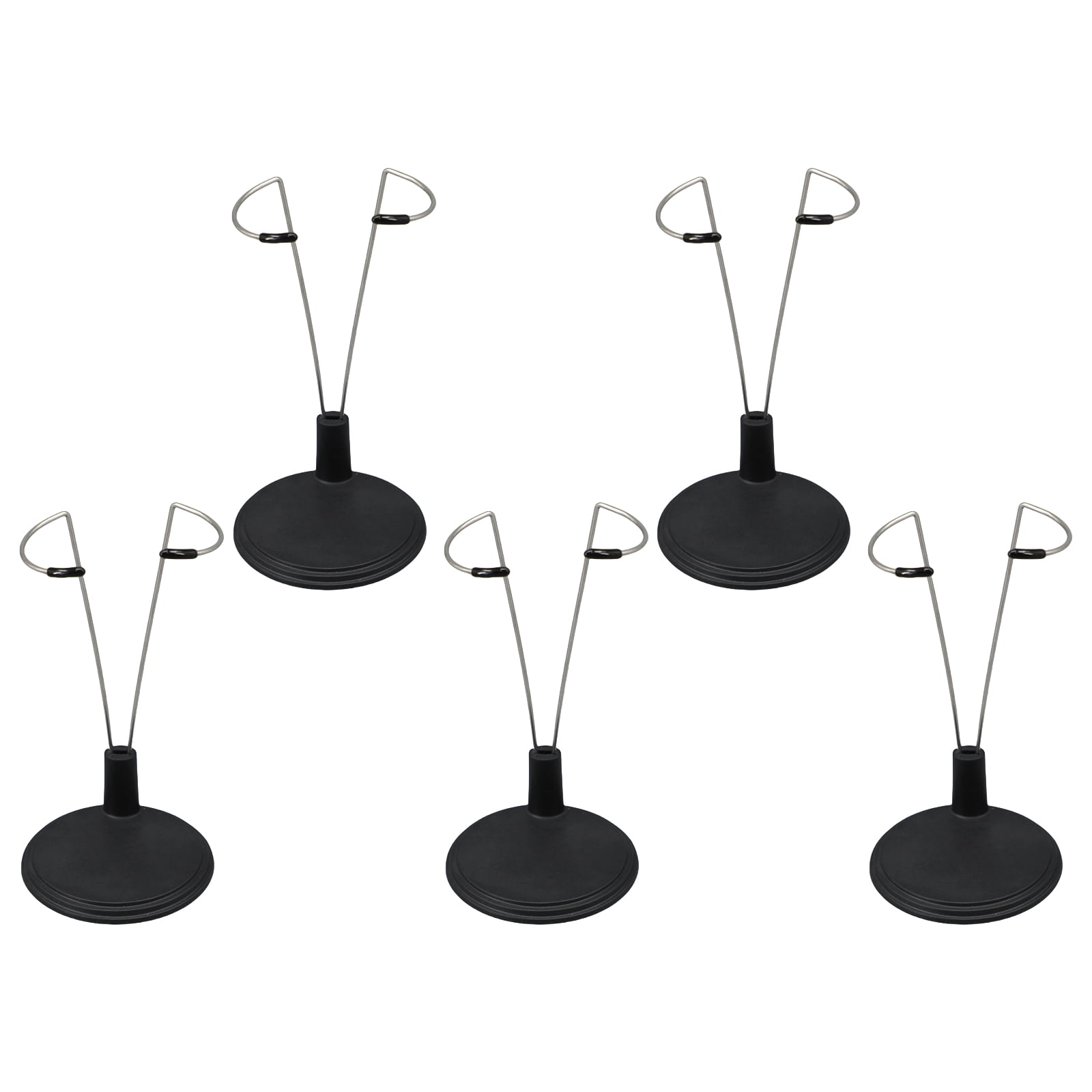 5Pcs Adjustable Dolls Stands Creative Plush Dolls Display Holder for 6 ...