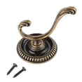 thumbnail image 1 of 5Pcs Antique Door Hanger Zinc Alloy Coat Wall Hooks with Screws 5.4cm, 1 of 5