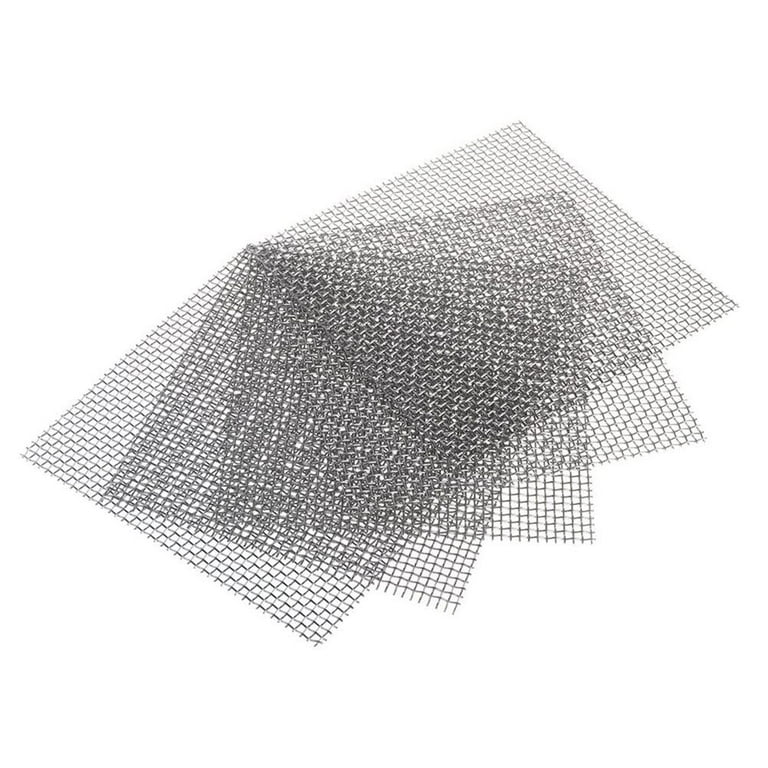 5Pcs Aquarium Mesh Pads Wear resistant Moss Nets Stainless Steel Wire Meshes Aquarium Accessory