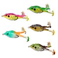 thumbnail image 1 of 5Pcs Artificial Frogs Lures Large Feet Swimbaits Lures Baits Set Soft Fishing Lures Double Propellers Fishing Lures, 1 of 9