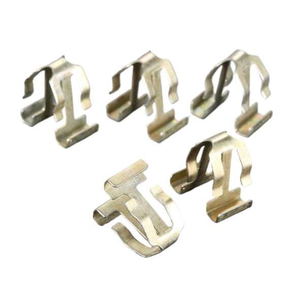 5Pcs Auto Car Center Console Instrument Panel CD DVD Metal Iron Clasp ...