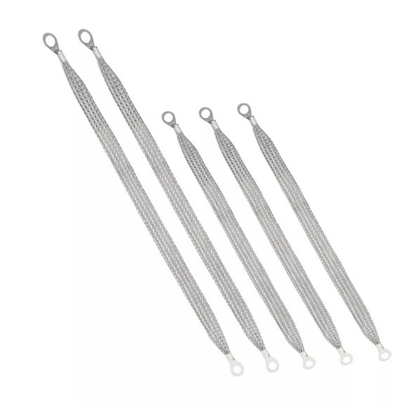 5Pcs Automotive Ground Strap Copper Car Truck Engine Ground Strap Cable