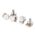 thumbnail image 1 of 5Pcs B Type 50K Ohm 6mm Split Knurled Shaft Rotary Linear Taper Potentiometer, 1 of 2