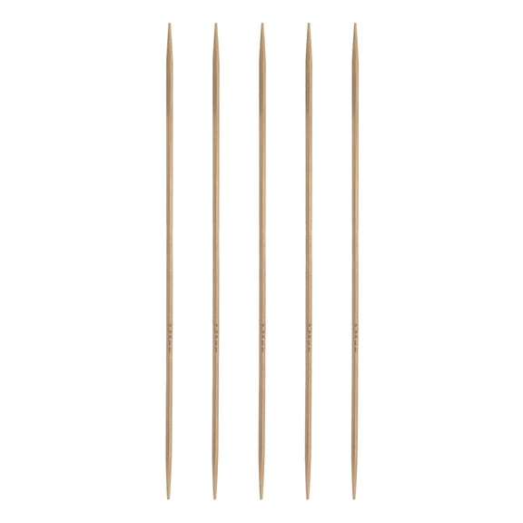 5Pcs Bamboo Knitting Needles Double Pointed Size 2.25mm Carbonized20cm Straight for Handmade Creative DIY Knitting Craft Yarn Projects