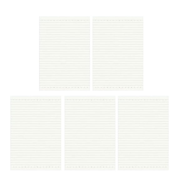 5Pcs Basic Notebook Journal with 60 Pages Unlined/Dotted/Gridde/Lined Softcover Notepads for Drawing Writing Mind Map