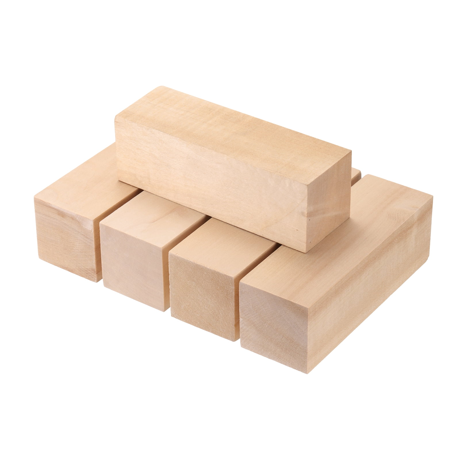 5Pcs Basswood Carving Block, 5.9