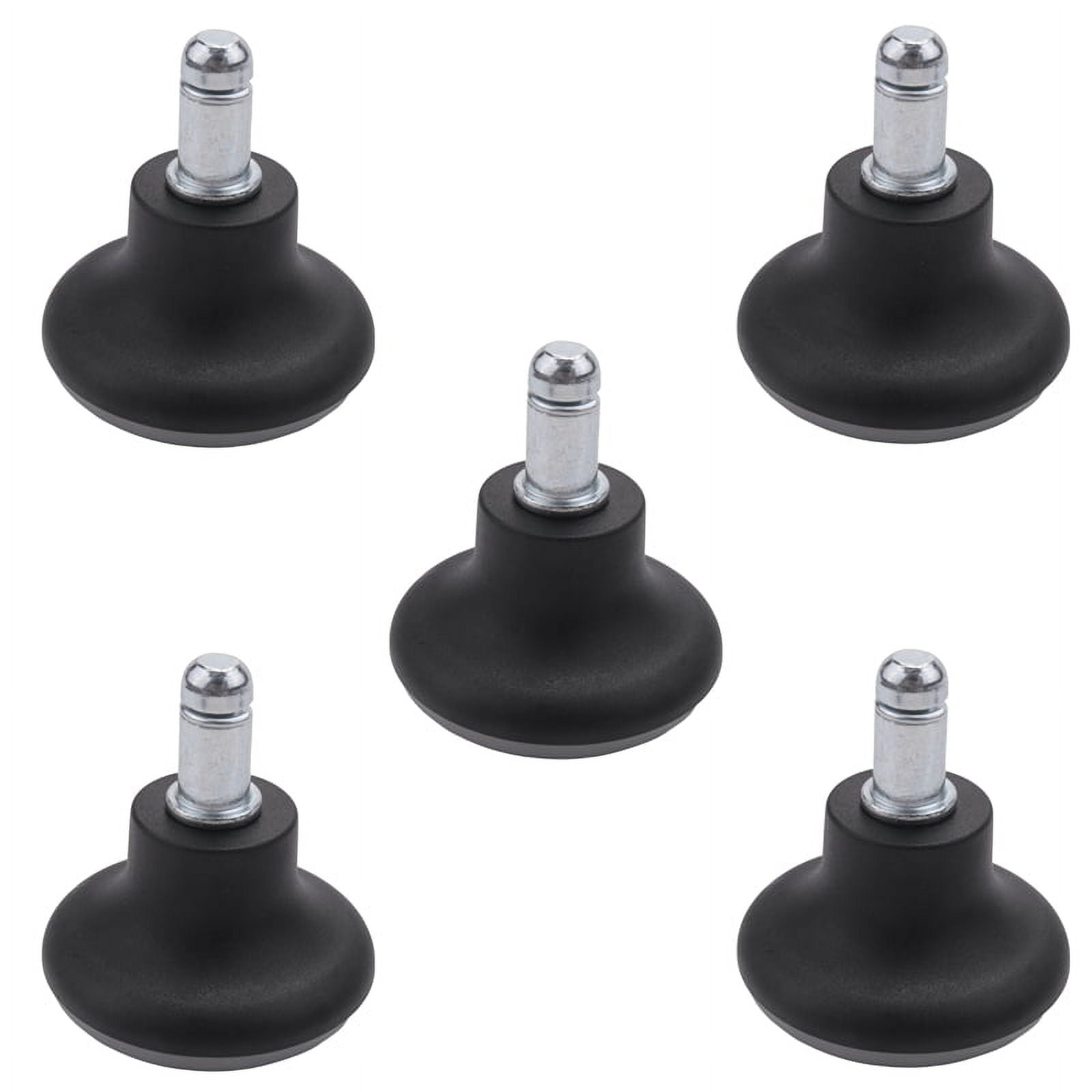 5Pcs Bell Glides Replacement Office Chair Wheels Stopper Office Chair