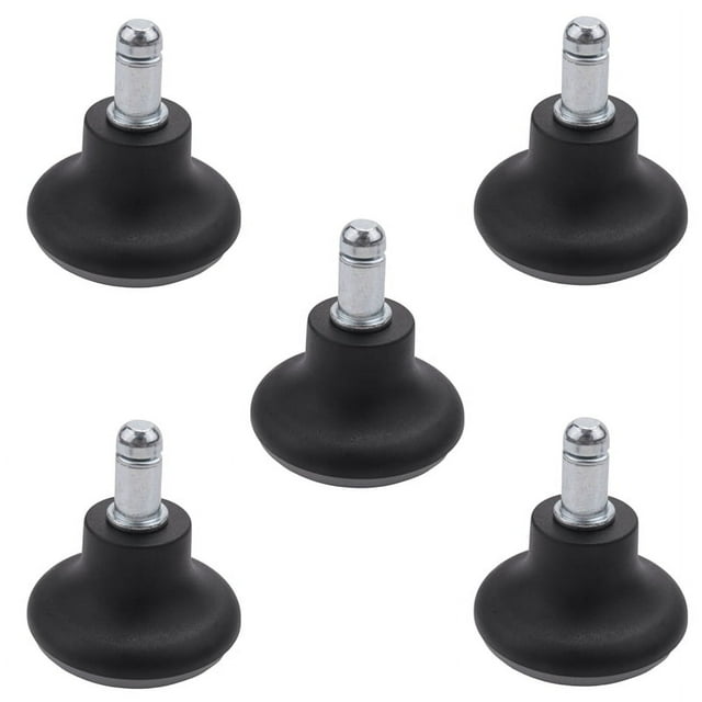 5Pcs Bell Glides Replacement Office Chair Wheels Stopper Office Chair