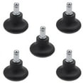 thumbnail image 1 of Mawalde 5Pcs Bell Glides Replacement Office Chair Wheels Stopper Office Chair Swivel Caster Wheels, 2 Inch Stool Bell Glides, 1 of 6