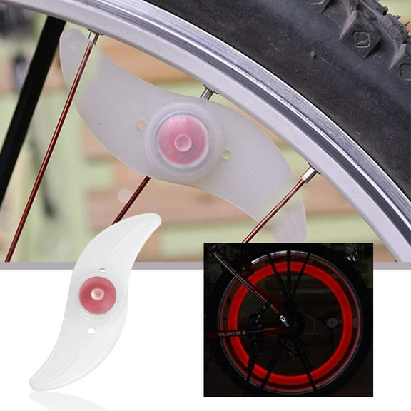 5Pcs Bike Wheel Lights! Usloyux LED Spoke Lights for Bicycle Wheels, Cool Wheel Tire Light for Night Riding, Battery Powered Bike Accessories, Easy to Install Wheel Illumination, Fun Cycling Safety