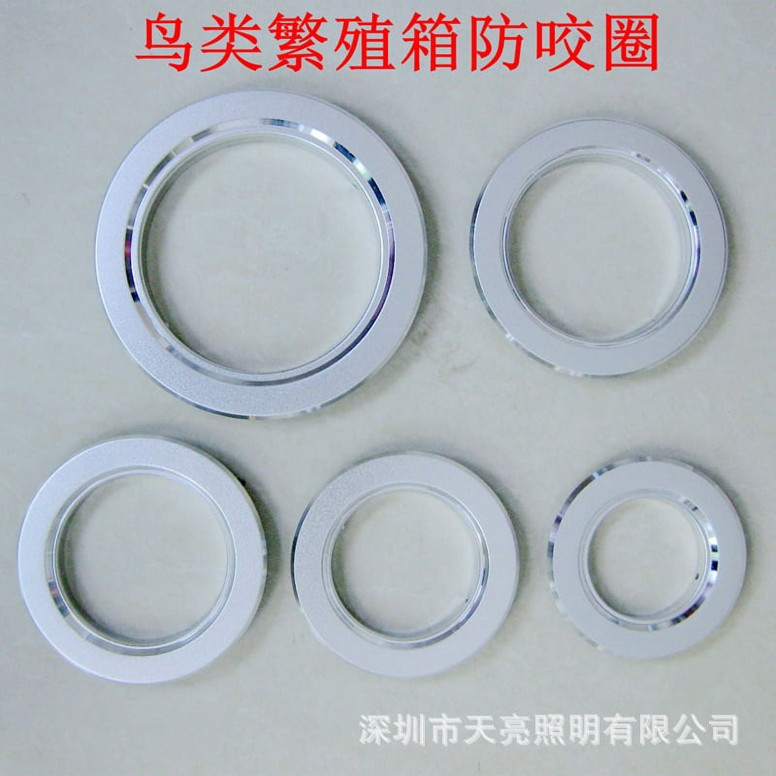 5Pcs Birds Houses Protector Guards Bird House Hole Protectors Metal