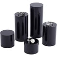 thumbnail image 1 of 5Pcs Black Acrylic Display Block 1.2/1.6/2.4/3.2/4 Inch Round Cylinder Solid Display Pedestal Stand for Jewelry Gem Display Pop Figures Cosmetic Showing, 1 of 9