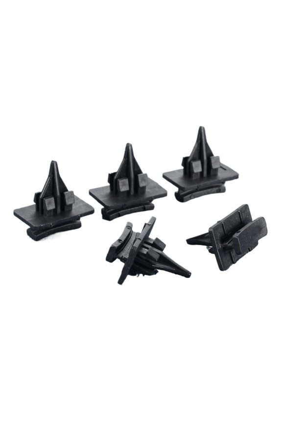 5Pcs Black Auto Plastic Fasteners Clip Car Front Column A-pillar Windshield Plates Clamps Fit For JMC For New-Era V348 For Ford Transit