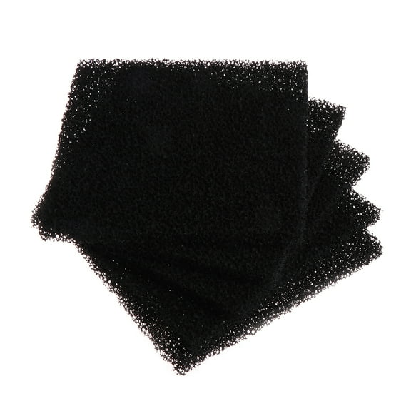 5Pcs Black Foam Sponge Air Filter Impregnated Sheet P