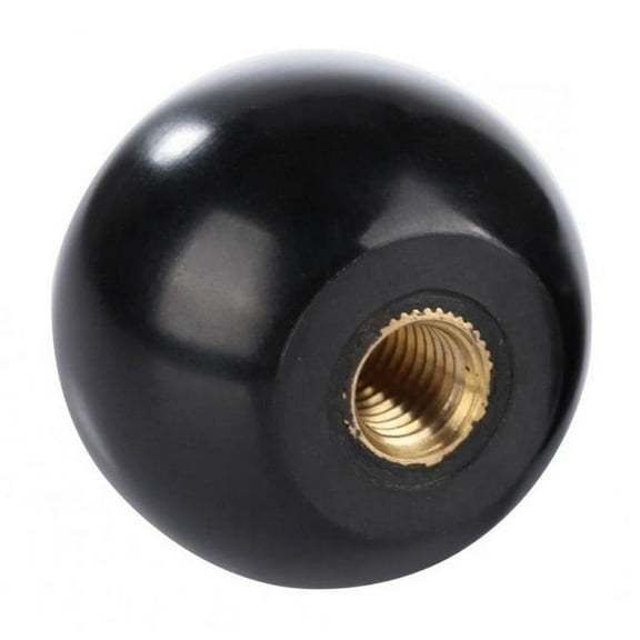 5Pcs Black Round Ball Bakelite Lever Knob M5/6/8/10/12 Machine Tool Replacement M8X30