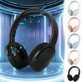thumbnail image 1 of 5Pcs Bluetooth 5.3 Headphones under $5! Yrmaups Bluetooth 5.3 Over Ear Headphones, Wireless Headset with Deep Bass, Long Battery Life Headphones, Comfortable Ear Cushion Headphones, 1 of 9