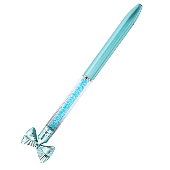 5Pcs Bow Ballpoint Pen Twist to Open/Close 1.0MM Tip, Ballpoint Pen Business Signing Pen Smooth to Write for Office