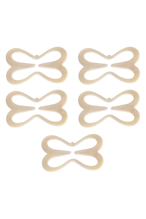 5Pcs Bra Strap Clips for Back Plastic Bra Strap Clips Cleavage Control Bra Straps Holder Adjuster for Women's Bra Gifts