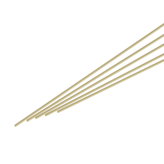 5Pcs Brass Brazing Rods, Phosphor Copper Solder, Low Temperature Welding Sticks 5/32"x20" for Copper Repair