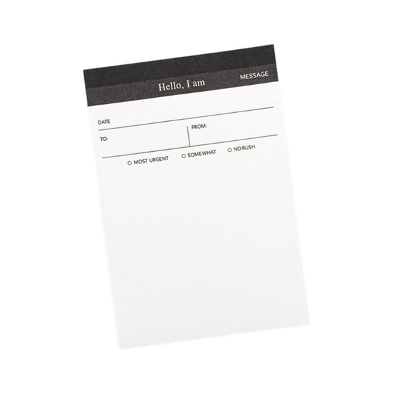 5Pcs Business Note Memo Pad For Daily Planning Checklists Schedules Management