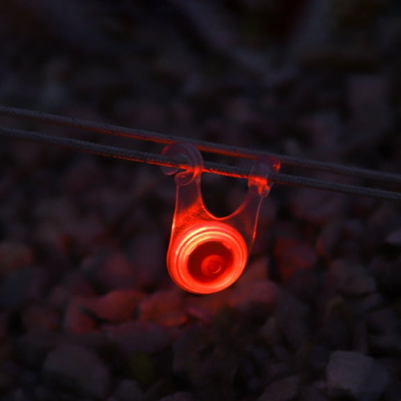 5Pcs Camping Light! Usloyux Tent Stake Caution Light with Flashing Modes, Anti Trip Warning Light for Camping Ropes, Outdoor Safety Light for Tent Guys, Waterproof Signal Light for Hiking Backpacking
